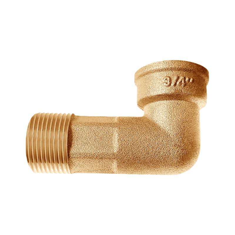 GH-6008 Elbow MXF en laiton
