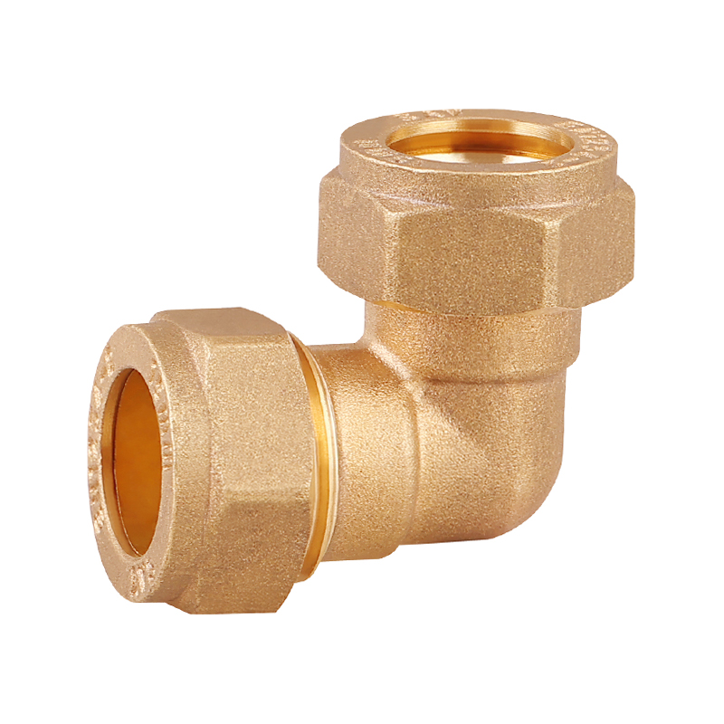 GH-6018 Compression en laiton égal coude