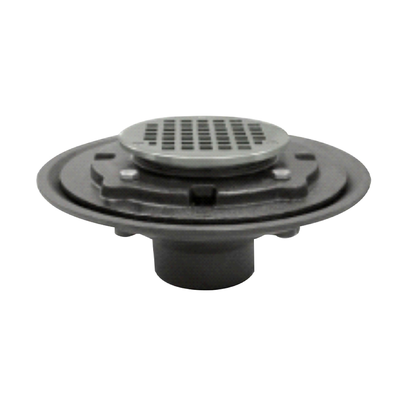 GH-6028 Drain en fonte en fonte avec crépine en laiton / nickel en bronze