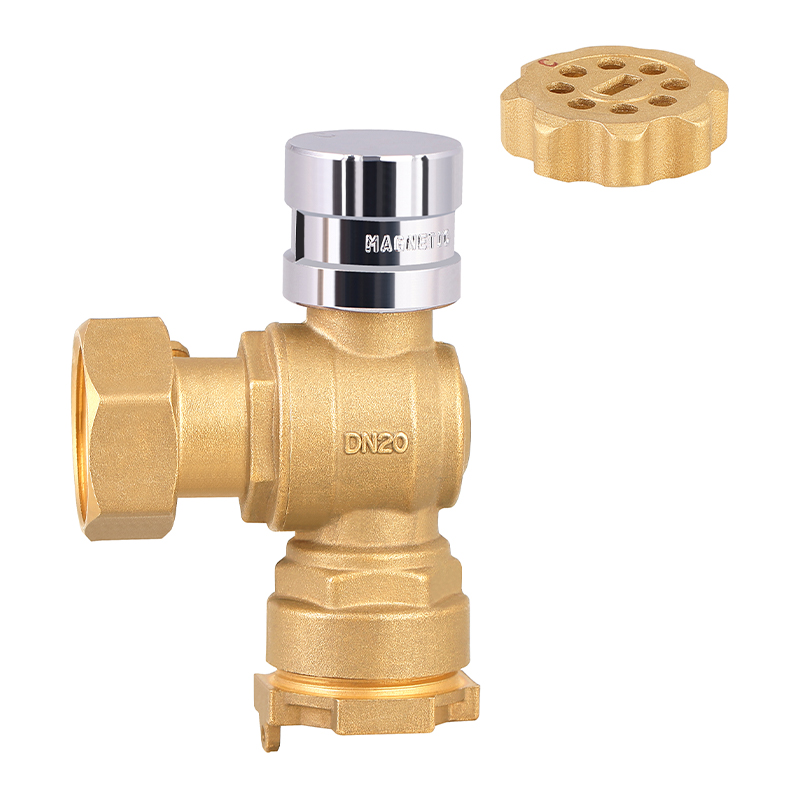 GH-1030 Valve de laiton magnétique en laiton pour le compteur d'eau anti-voleur