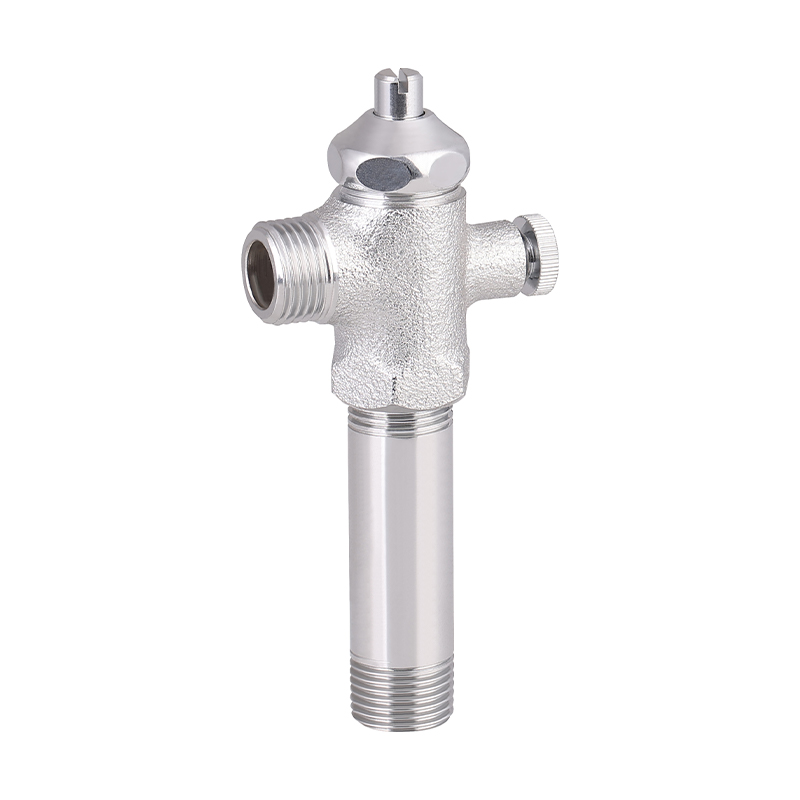 GH-3009 Valve d'arrêt en laiton nickel plaqué