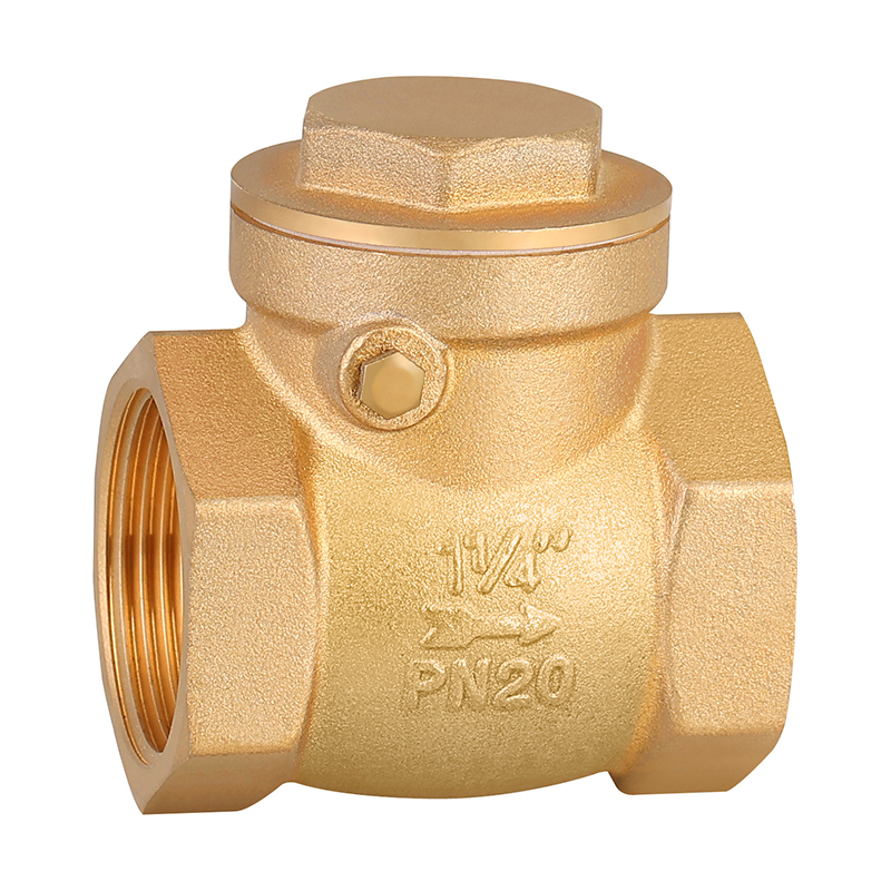 GH-4005 en laiton Swing Valve