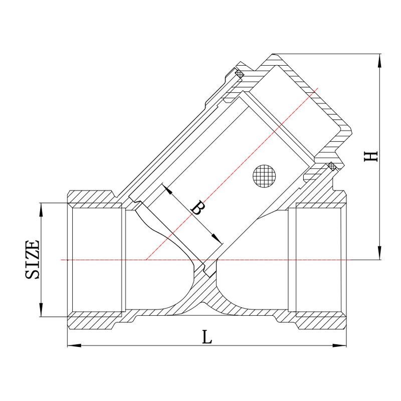 GH-5001 Tablette de type en laiton