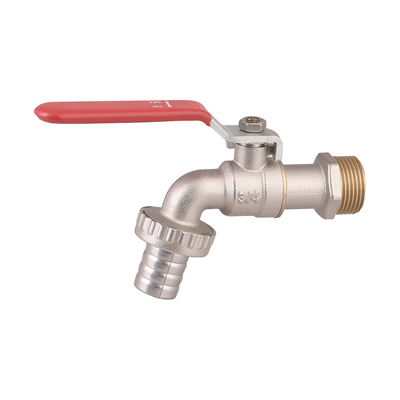 GH-5015 Valve à billes en laiton plaqué en nickel